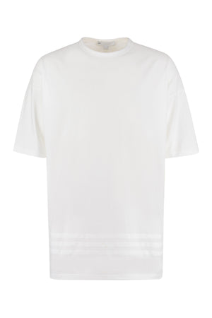 T-shirt oversize in cotone-0